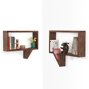 Quote-Unquote Wall Shelves (Set of 2)